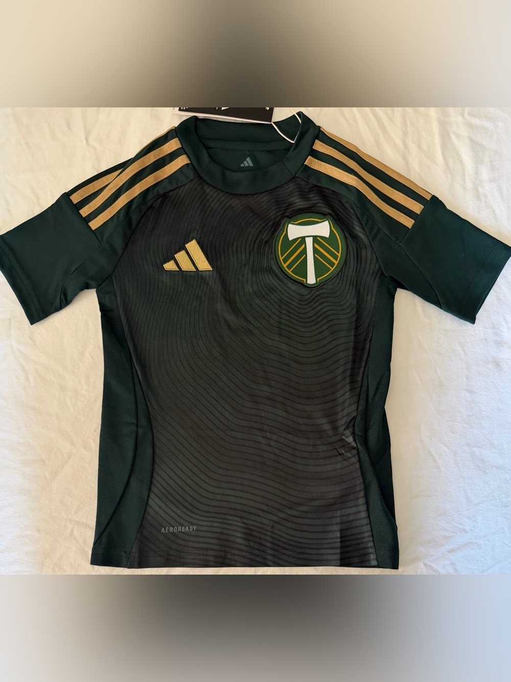 Adidas MLS Portland Timbers 2024/25 Home Soccer Jersey IV9939 Youth Sz: XS(7-8y)
